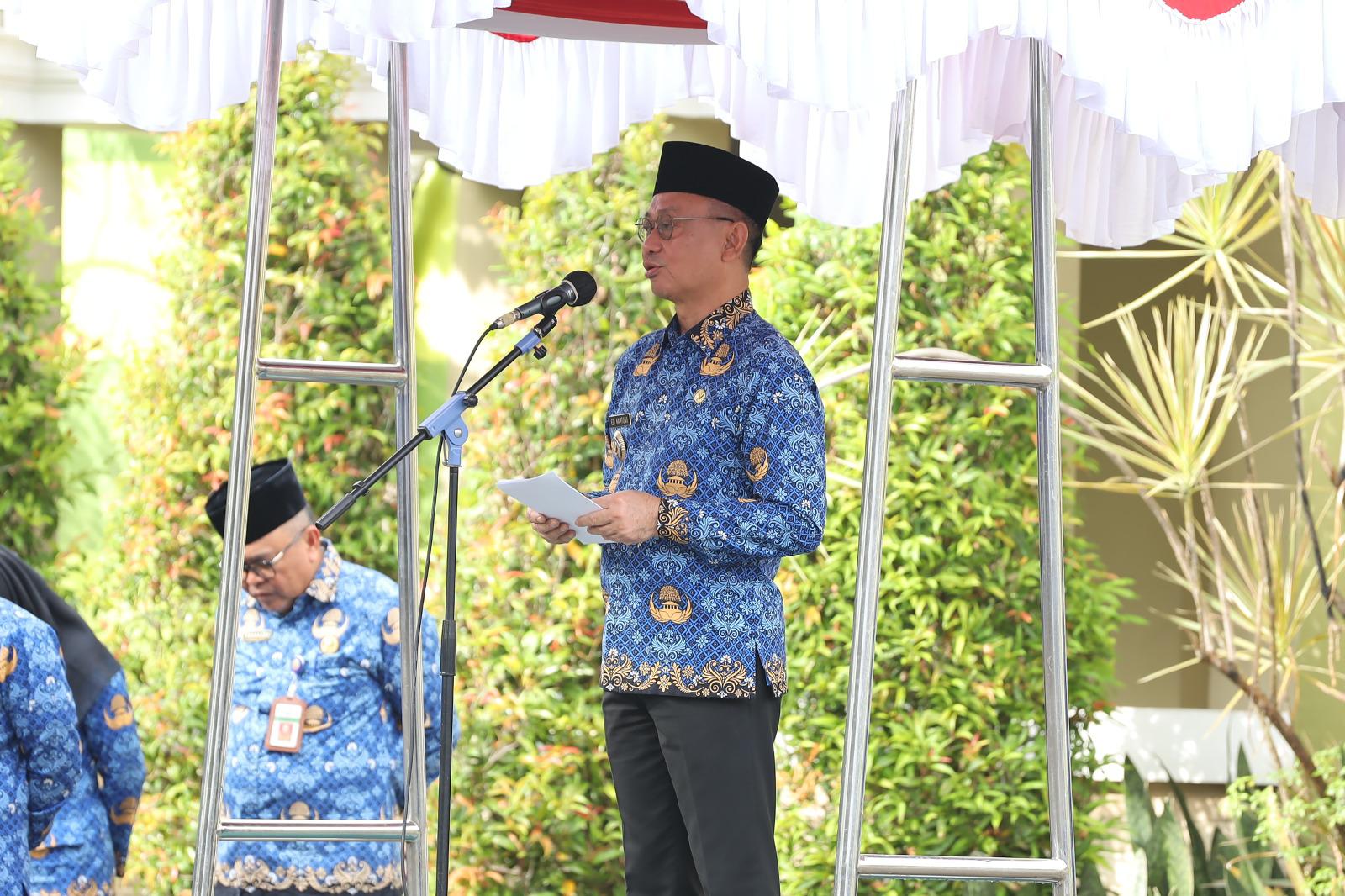 Peringati Hari Lahir Pancasila, Edi Kamtono Tekankan ASN Tak Boleh Lambat Melayani