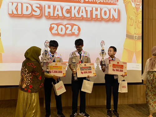 Bangun Generasi Muda Melek Teknologi dan Berjiwa Pancasila, Startup Binaan Indigo Gelar Kids Hackathon 2024