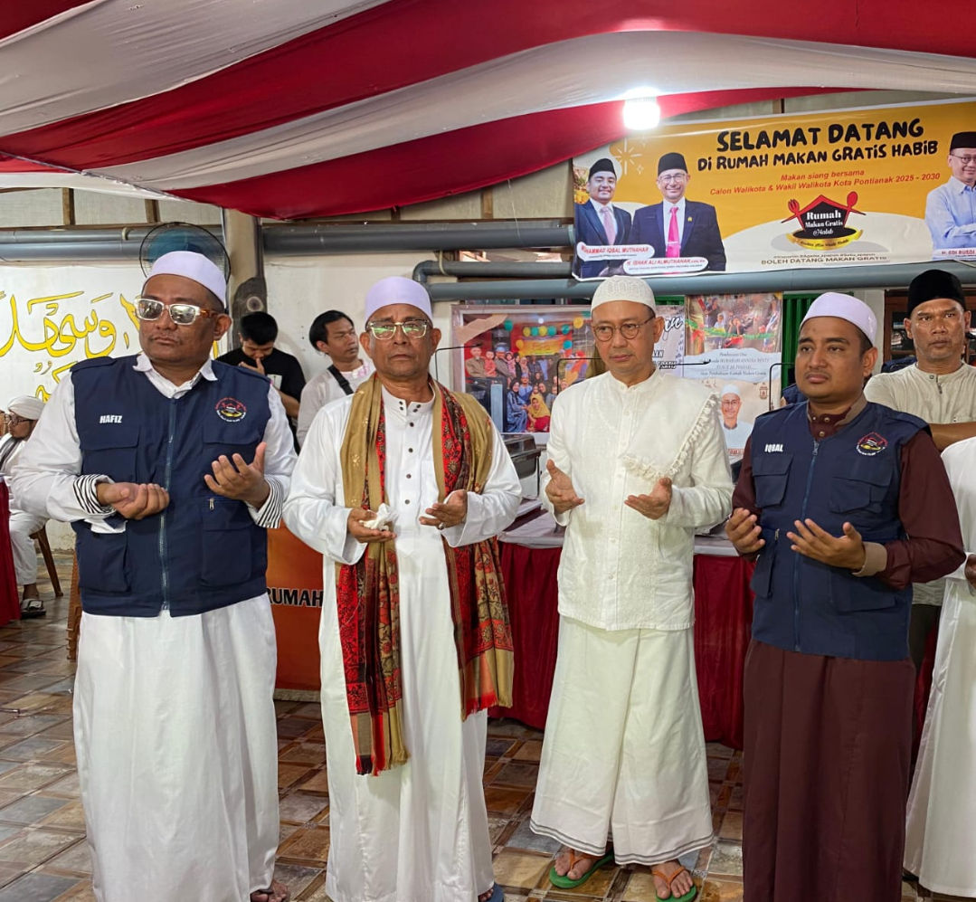 Edi Kamtono Kunjungi Rumah Makan Gratis Habib Ishak Al Mutahar di Tanjung Raya 2