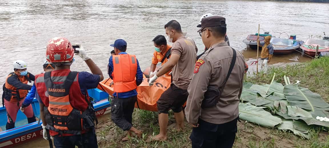 Warga Tenggelam di Sungai Melawi Berhasil Ditemukan, Begini Kronologinya