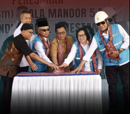 Diresmikan Wabup Sukir, PLTBm 5 MW Kuala Mandor Resmi Beroperasi