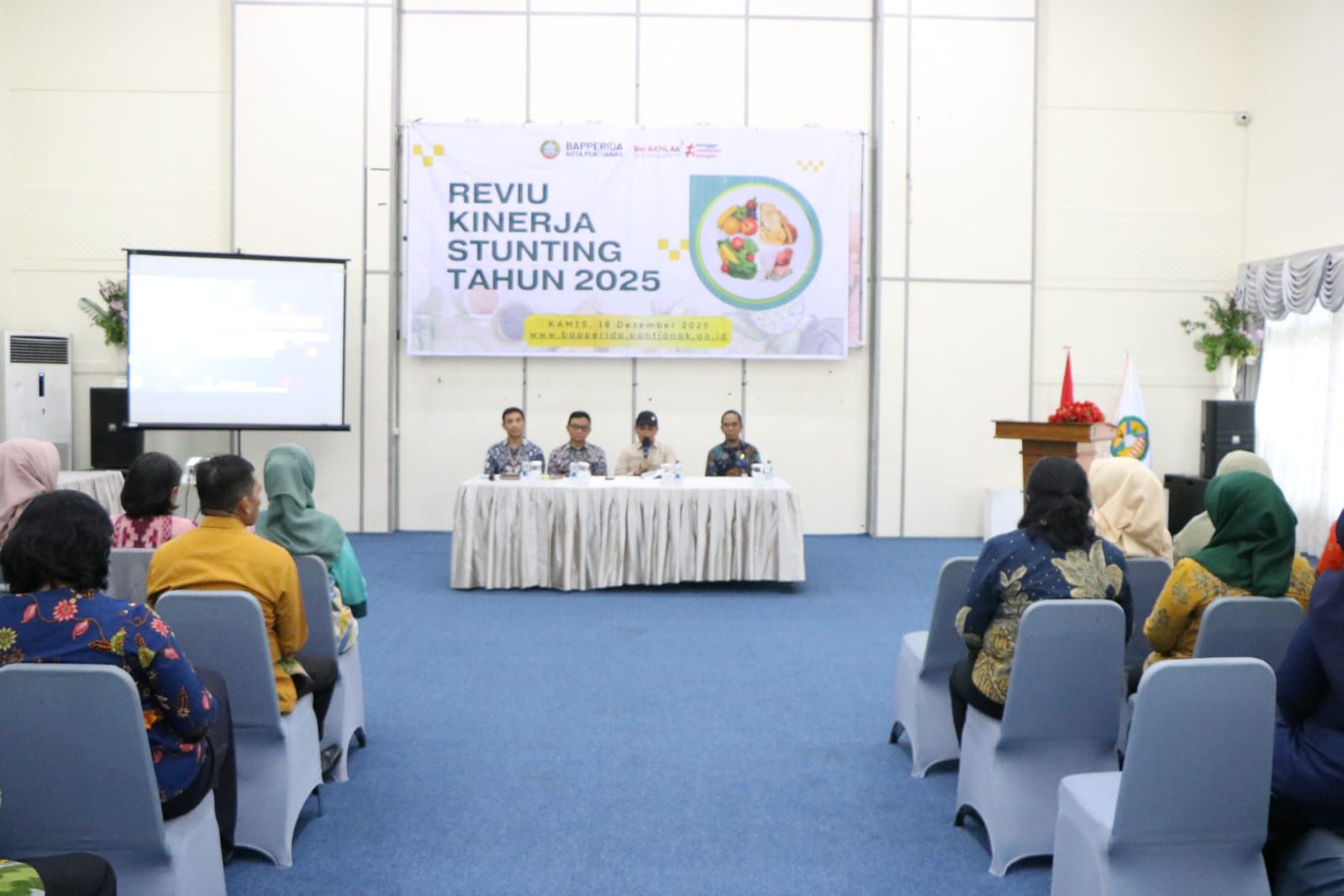 Reviu Kinerja Tahunan 2025, Pontianak Perkuat Percepatan Penurunan Stunting
