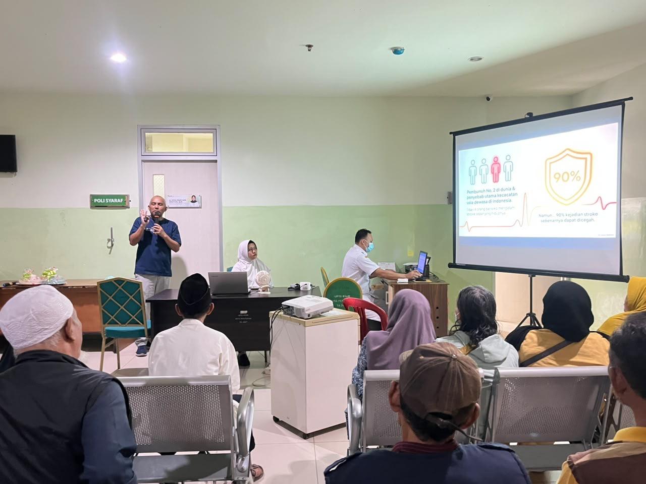 RSUD SSMA Pontianak Edukasi Gejala Stroke dan Penanganan Cepat