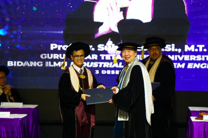 BINUS UNIVERSITY Resmi Miliki Guru Besar Bidang Industrial & System Engineering