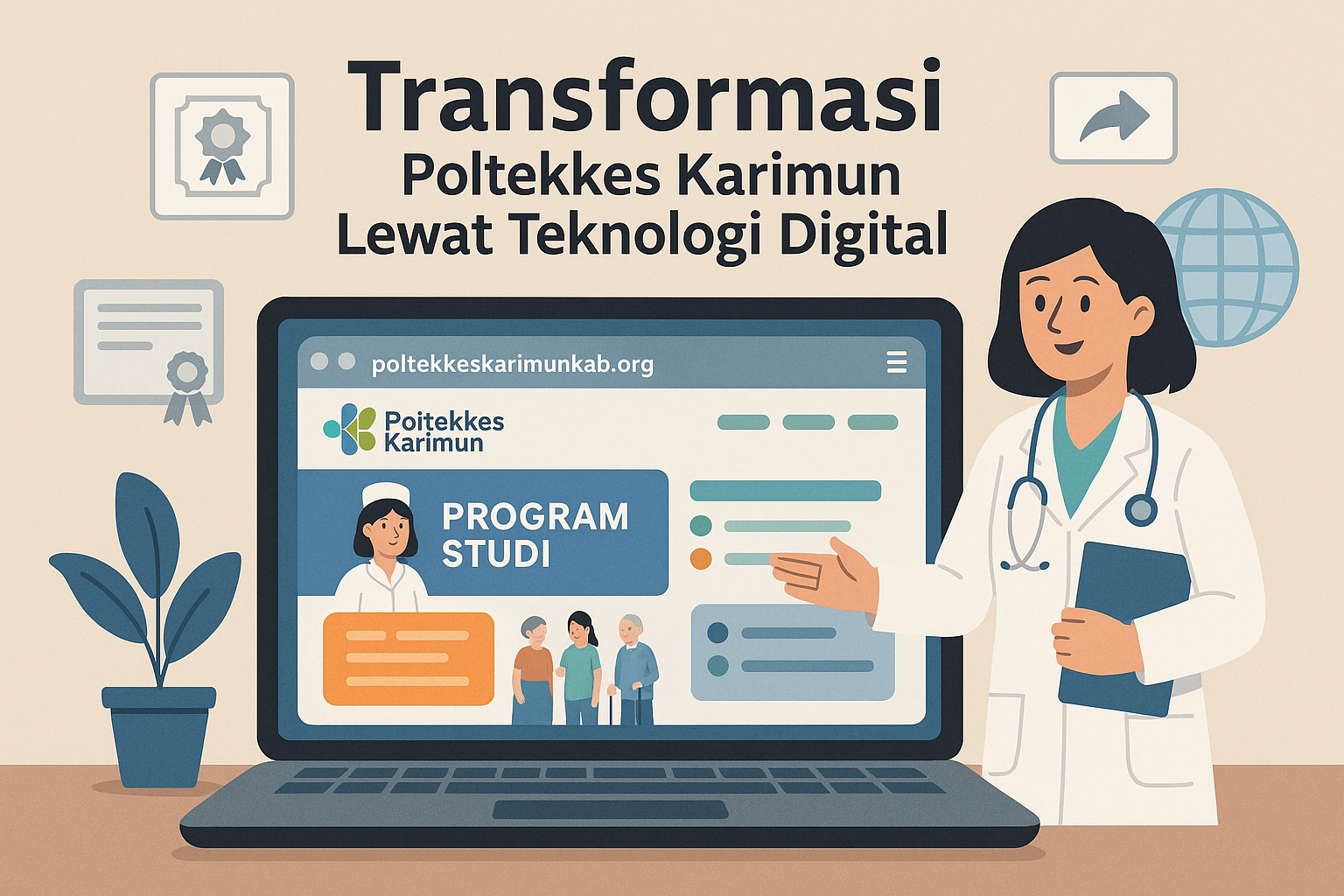 Transformasi Poltekkes Karimun Lewat Teknologi Digital