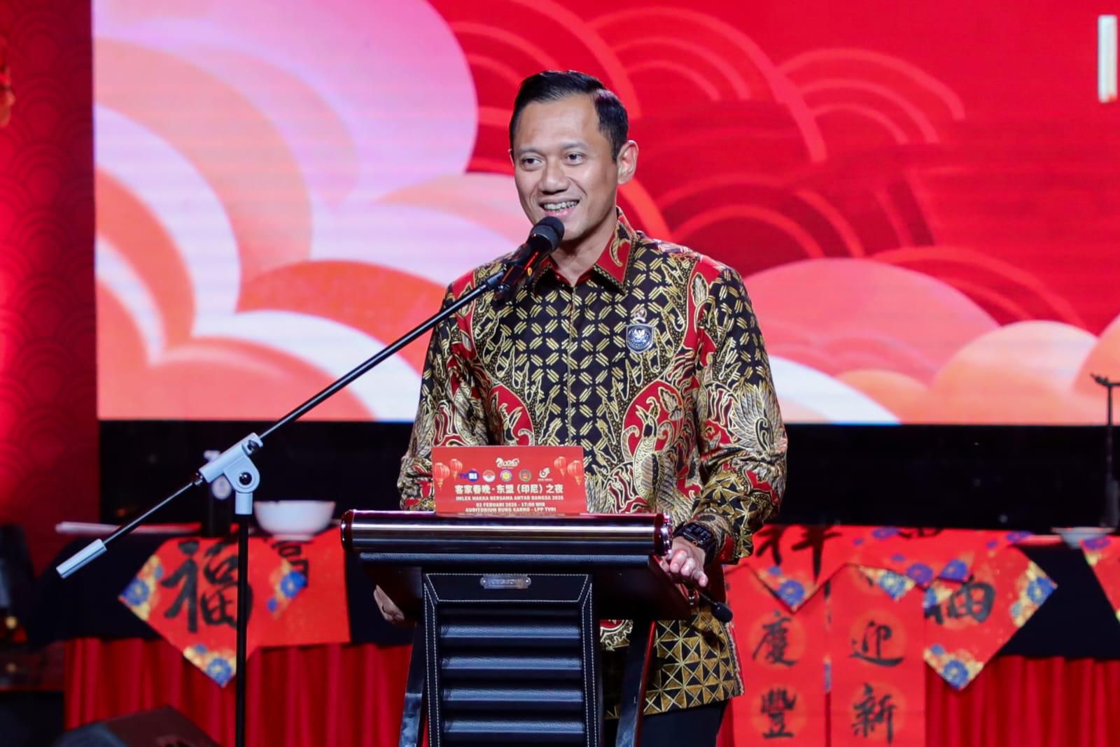 Kunker ke Singkawang, Menko AHY Hadiri Cap Go Meh dan Tinjau Infrastruktur