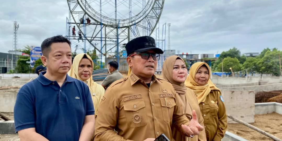 Peresmian Bundaran Gaforaya, Pemkab Kubu Raya Larang Aktivitas Jualan di Lokasi