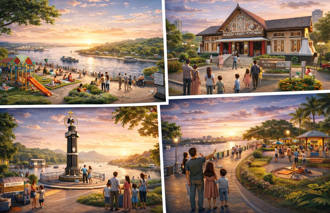 Liburan Akhir Pekan di Pontianak, Ini Destinasi Favorit Wisata Keluarga