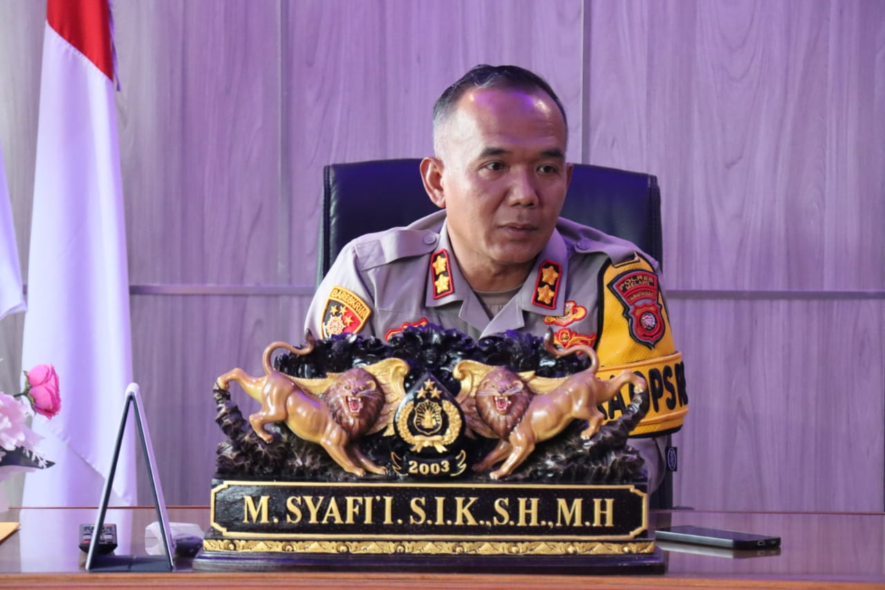 Kapolres Melawi Imbau Warga Berhati-Hati Saat Mudik Nataru 2025