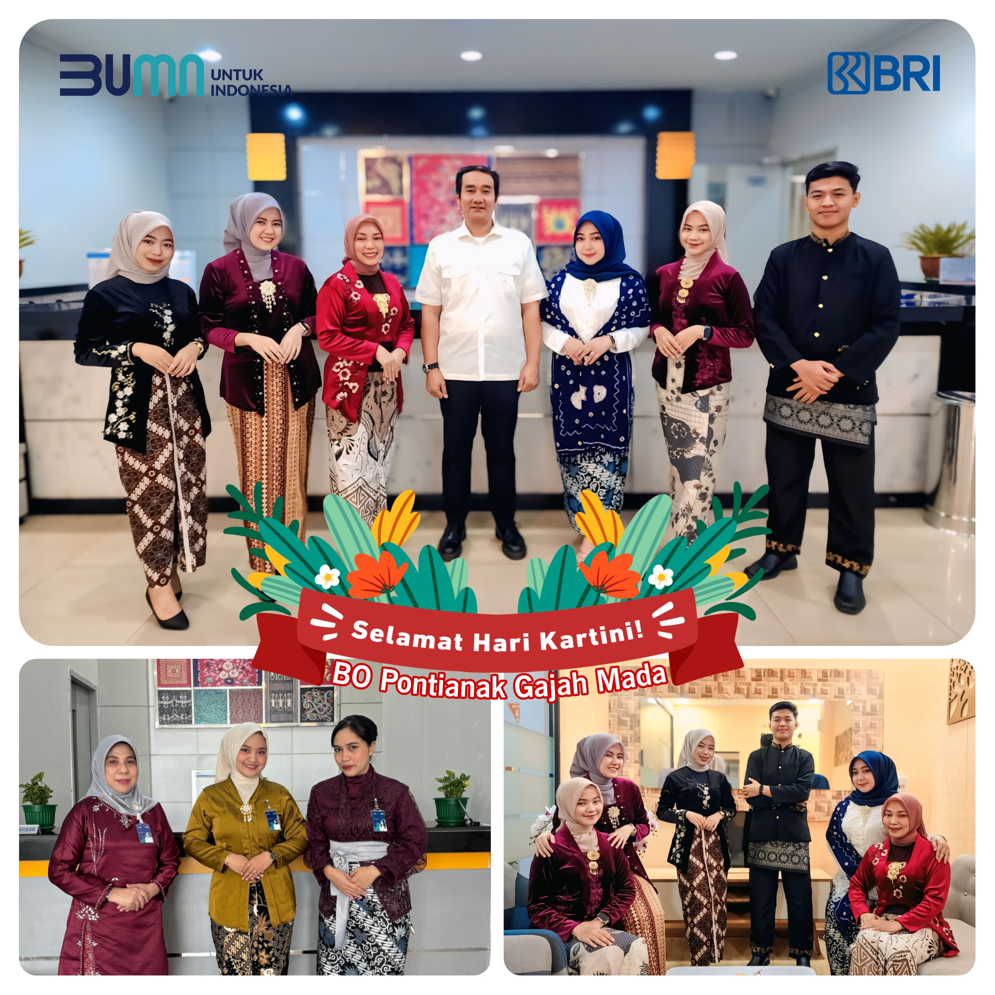 BRI Pontianak Gajah Mada Peringati Hari Kartini dengan Semangat Emansipasi