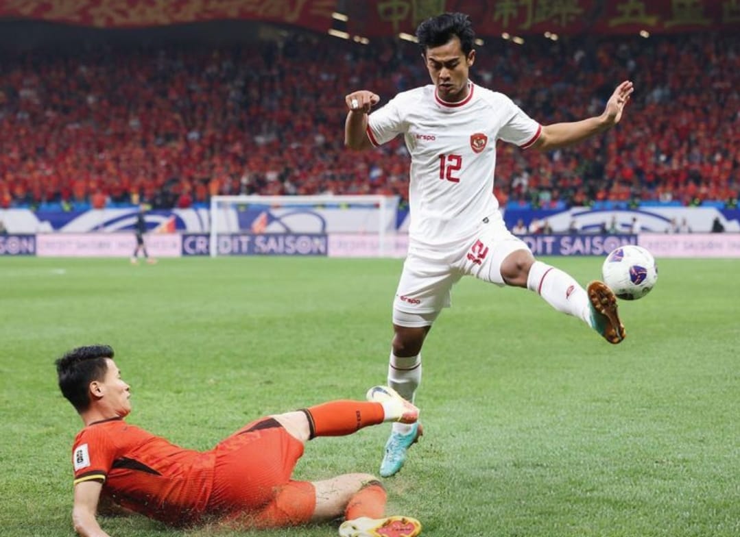 Timnas Indonesia vs China di Kualifikasi Piala Dunia 2026: Jadwal, Head to Head, Link Live Streaming