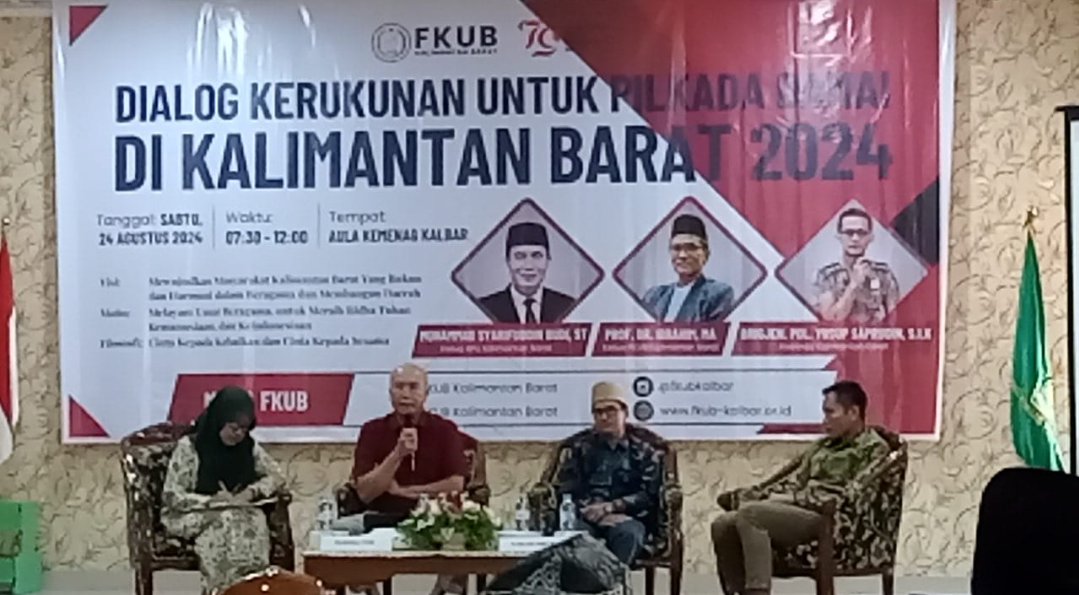 Ikatan Penyuluh Agama Republik Indonesia Kalbar, Ikuti Dialog Kerukunan untuk PILKADA Damai di Kalbar 2024