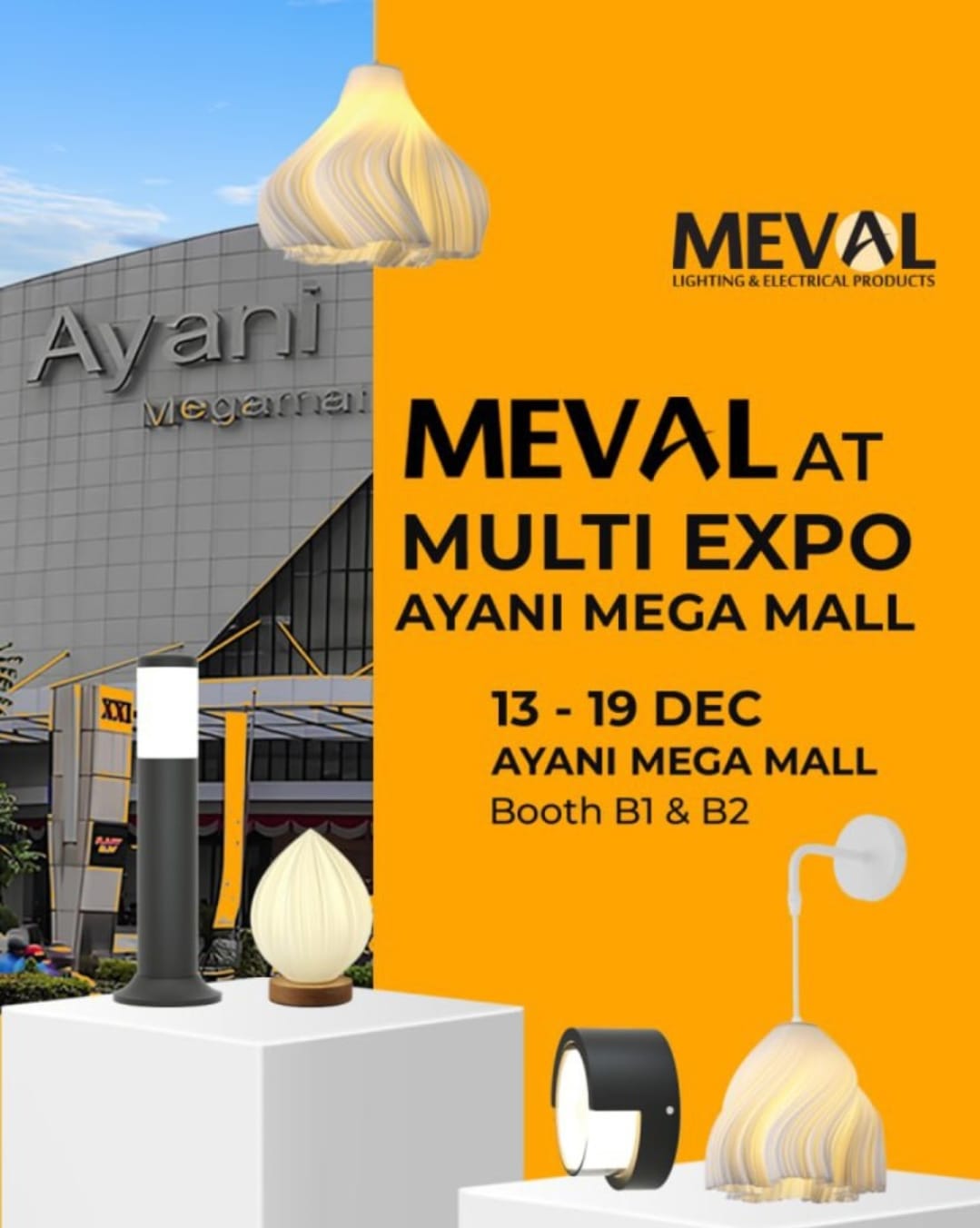 Solusi Pencahayaan Modern dan Inovatif: Meval Ramaikan Multi Expo Ayani Mega Mall Pontianak