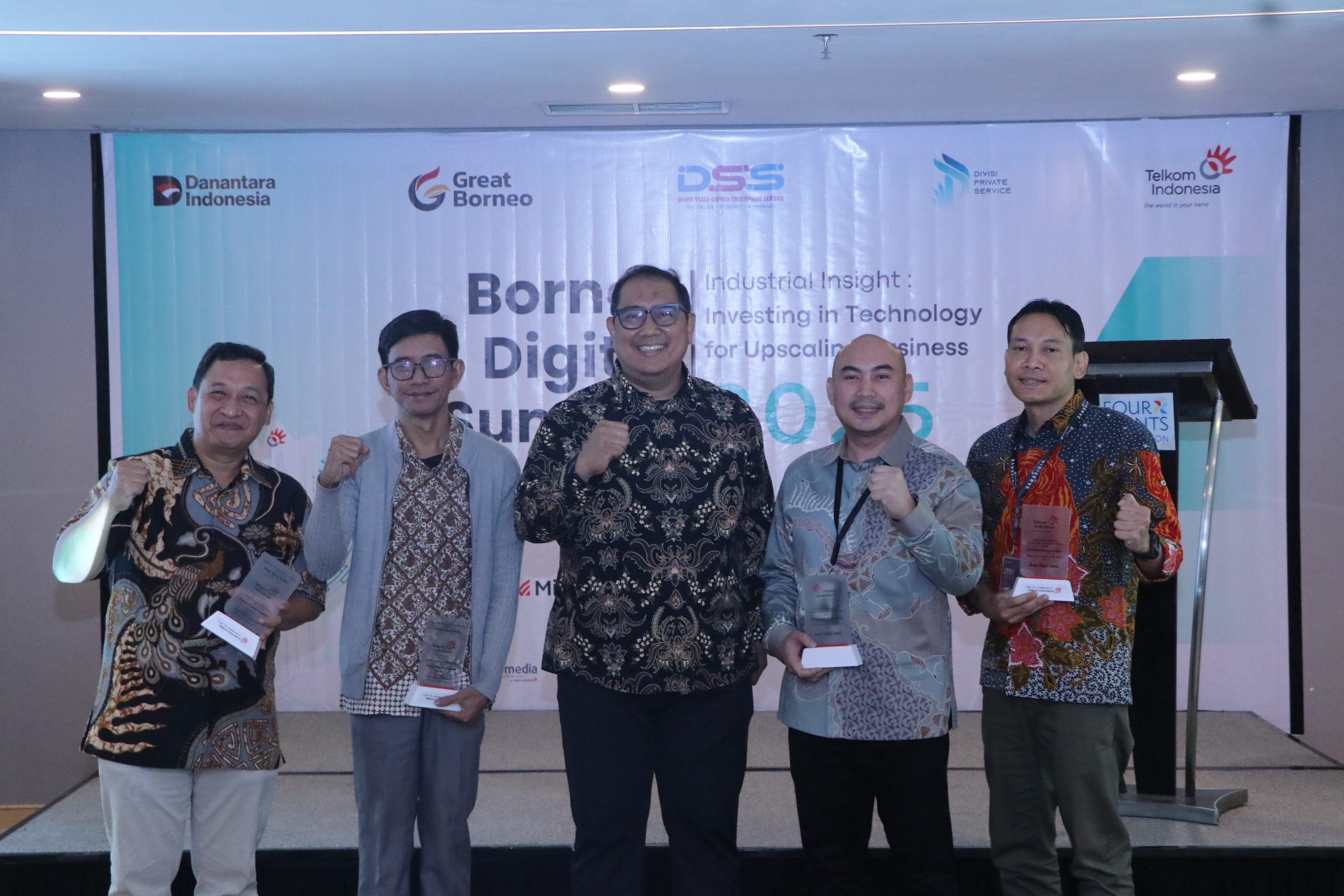 Telkom Indonesia Dorong Akselerasi Digitalisasi Industri Lewat Borneo Digital Summit 2025