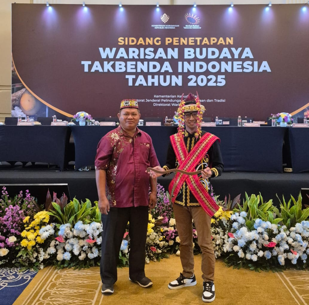 Dua Budaya Asal Ketapang, Tengkuyung Berambeh dan Baborent Dayak Simpakng Resmi Jadi WBTb Nasional