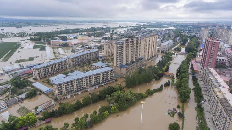 4 Meninggal 10 Masih Hilang, Banjir Akibat Luapan Sungai Landa Guangdong Tiongkok 