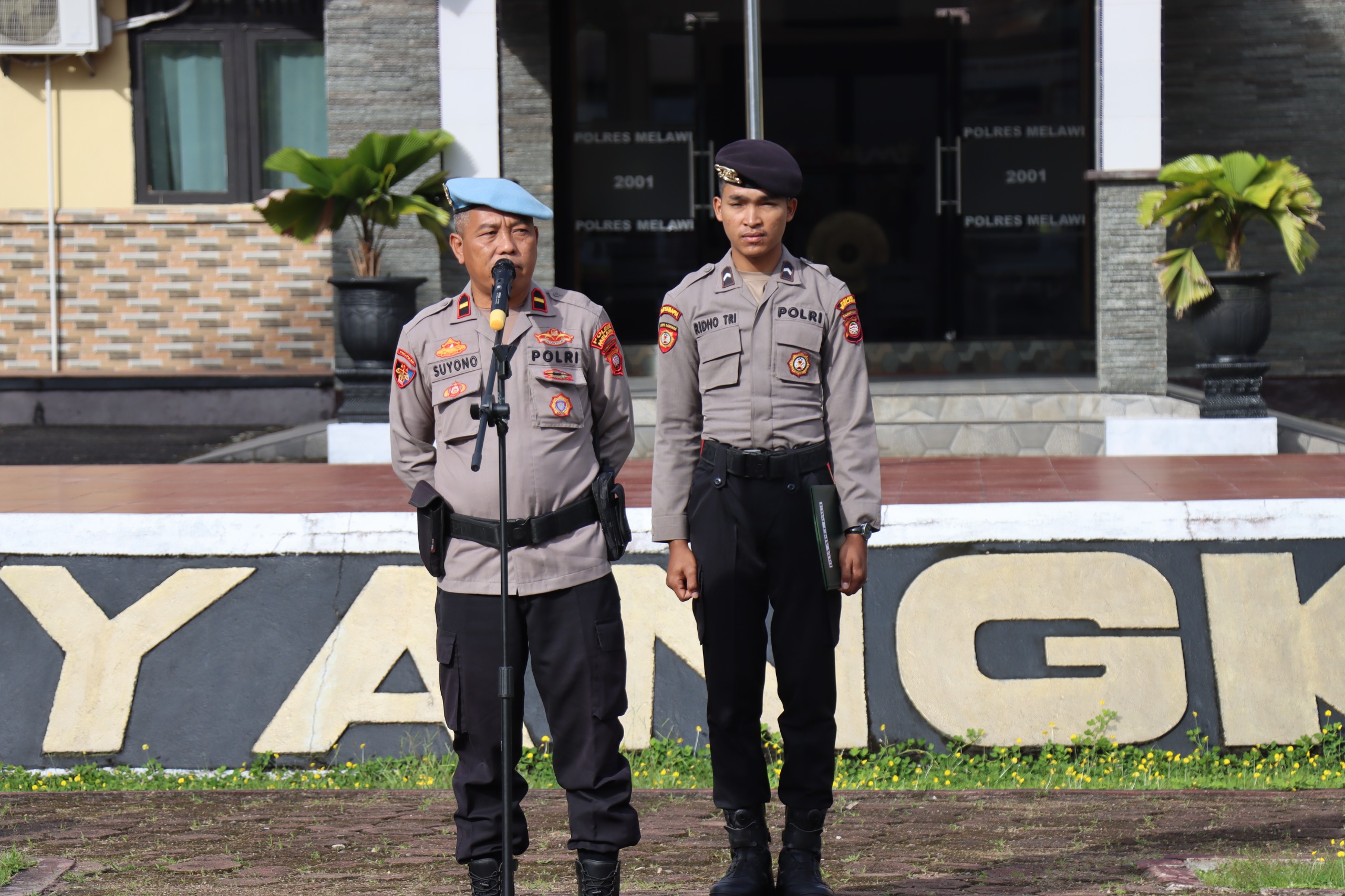 Kasi Propam Polres Melawi Ingatkan Personel Larangan Keras Perjudian