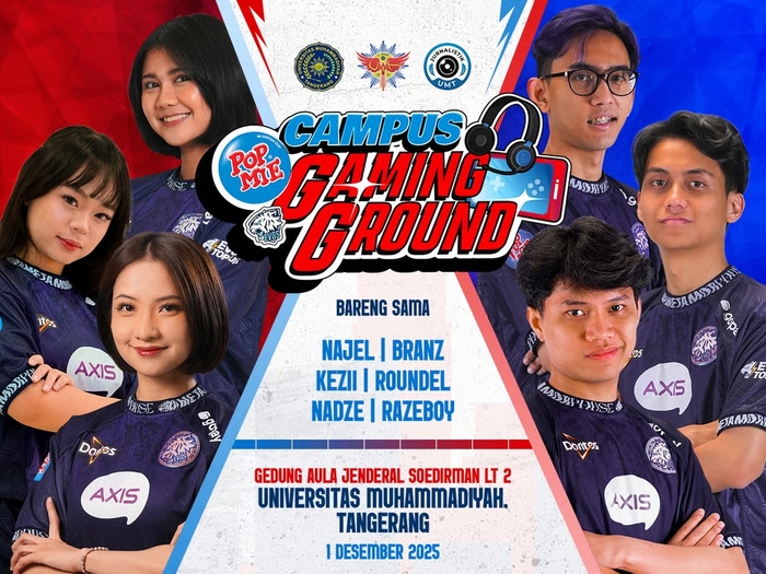 Pop Mie Campus Gaming Ground 2025 Capai Puncaknya di Universitas Muhammadiyah Tangerang