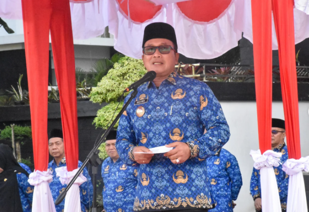 Pimpin Apel Gabungan, Sujiwo Minta Percepat Layanan Publik di Lingkungan Pemkab Kubu Raya