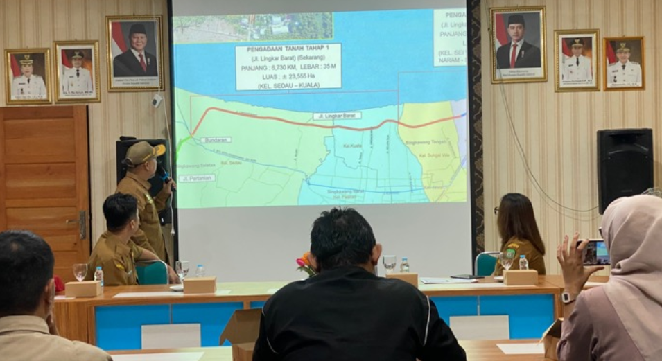 Pemkot Singkawang Siapkan Pembangunan Jalan Lingkar Barat Mulai 2026