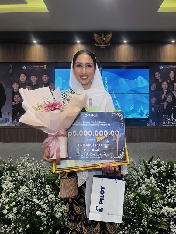 Studi di Meksiko Inspirasi Mahasiswi BINUS Jadi Duta Bahasa Banten 2026