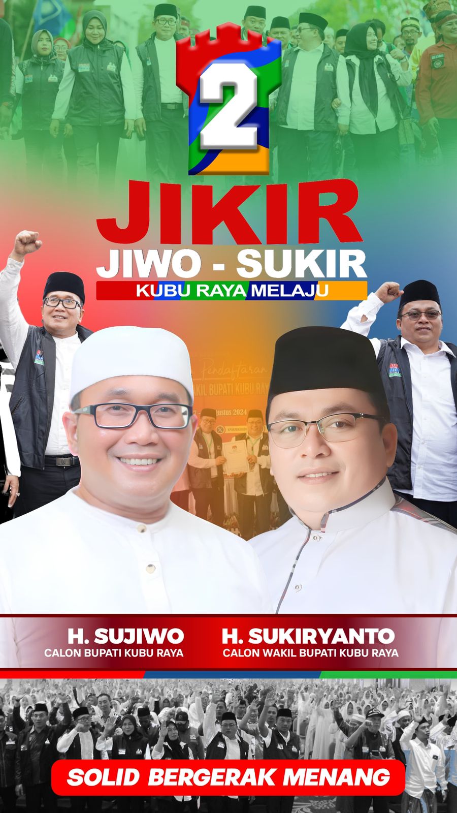 Survei LKPI Pilkada Kubu Raya 2024: Dominasi Elektabilitas 40,5%, Sujiwo-Sukiryanto Bakal Menang Besar!