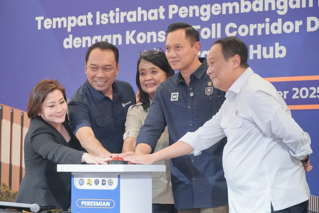 Menko Infrawil AHY Resmikan TI Pengembangan KM 05 Jagorawi Travoy Hub, Rest Area Generasi Baru dengan Konsep T