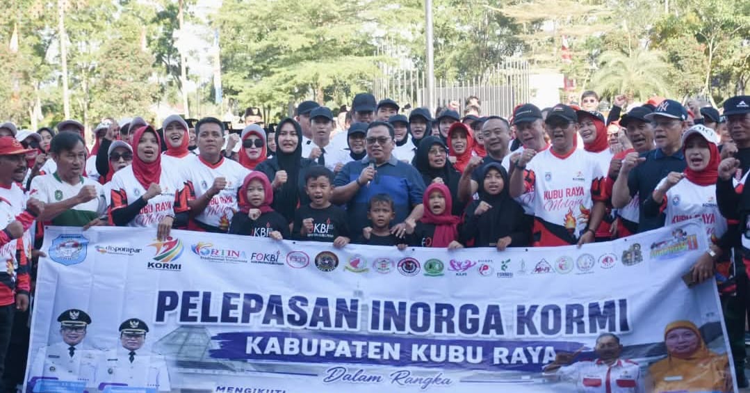 Wakil Bupati Kubu Raya Lepas Kontingen KORMI Menuju FORPROV II Kalbar 2026