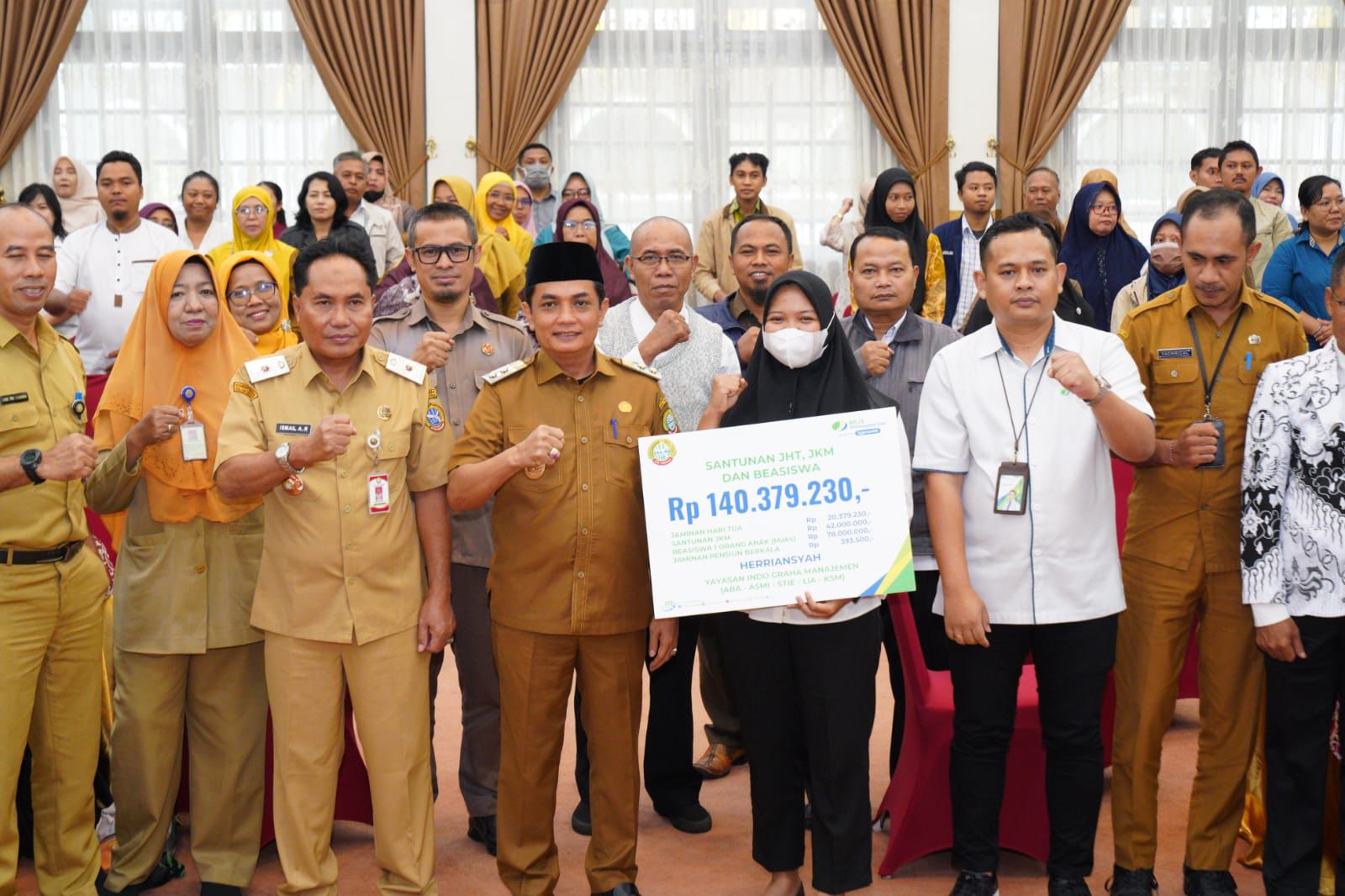 Sosialisasi BPJS Ketenagakerjaan, Wakil Wali Kota Pontianak Tekankan Perlindungan Guru Swasta
