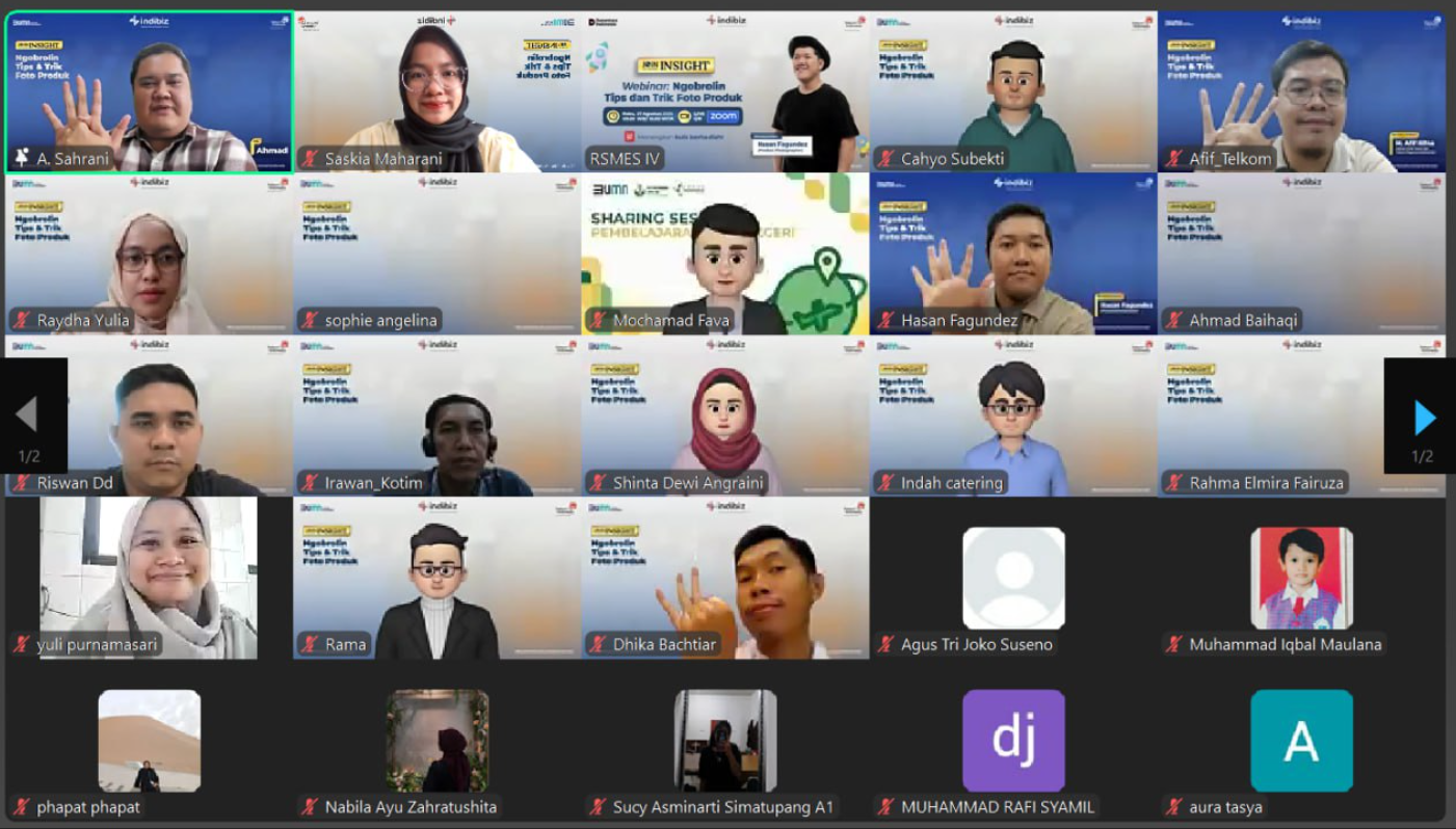 Indibiz Borneo Hadirkan JOINInsight: Ngobrolin Tips & Trik Foto Produk Bersama Hasan Fagundez