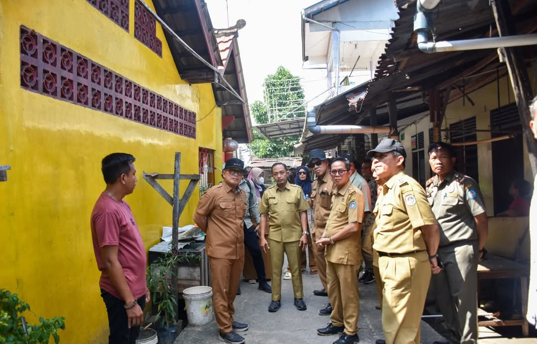Bupati Kubu Raya Tinjau Penataan Kawasan Kumuh di Sungai Raya, Rp8,7 Miliar Disiapkan untuk Infrastruktur