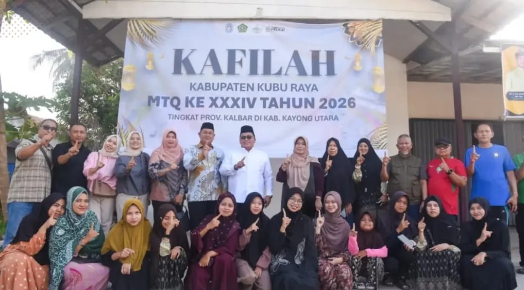 Tinjau Kafilah Kubu Raya di MTQ Kalbar, Wabup Sukiryanto Ajak Harumkan Nama Daerah