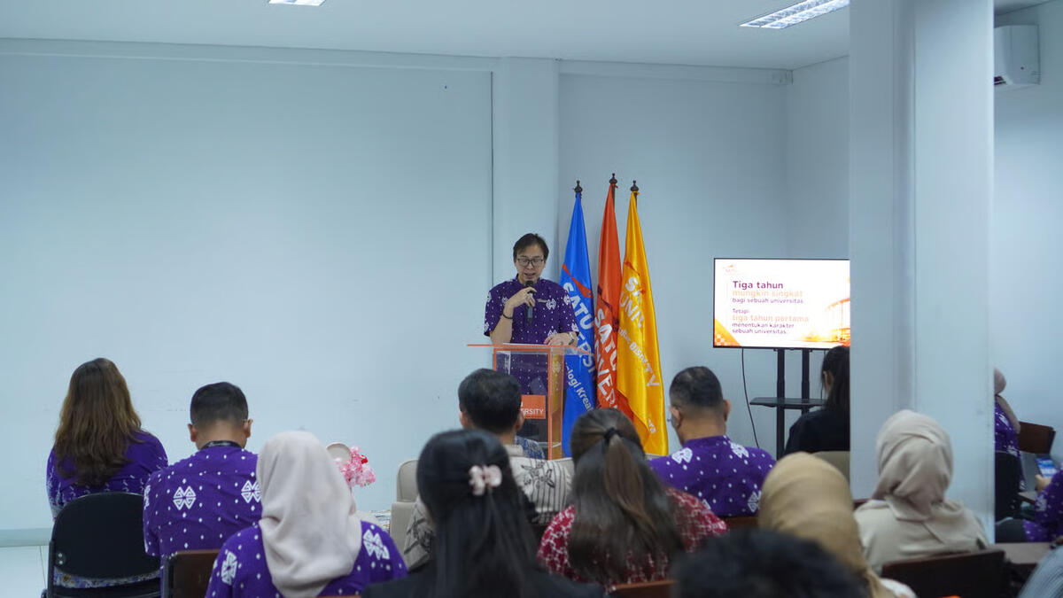 Tiga Kampus, Satu Semangat SATU UNIVERSITY Perkuat Kolaborasi Pendidikan dan Industri di Usia Ketiga