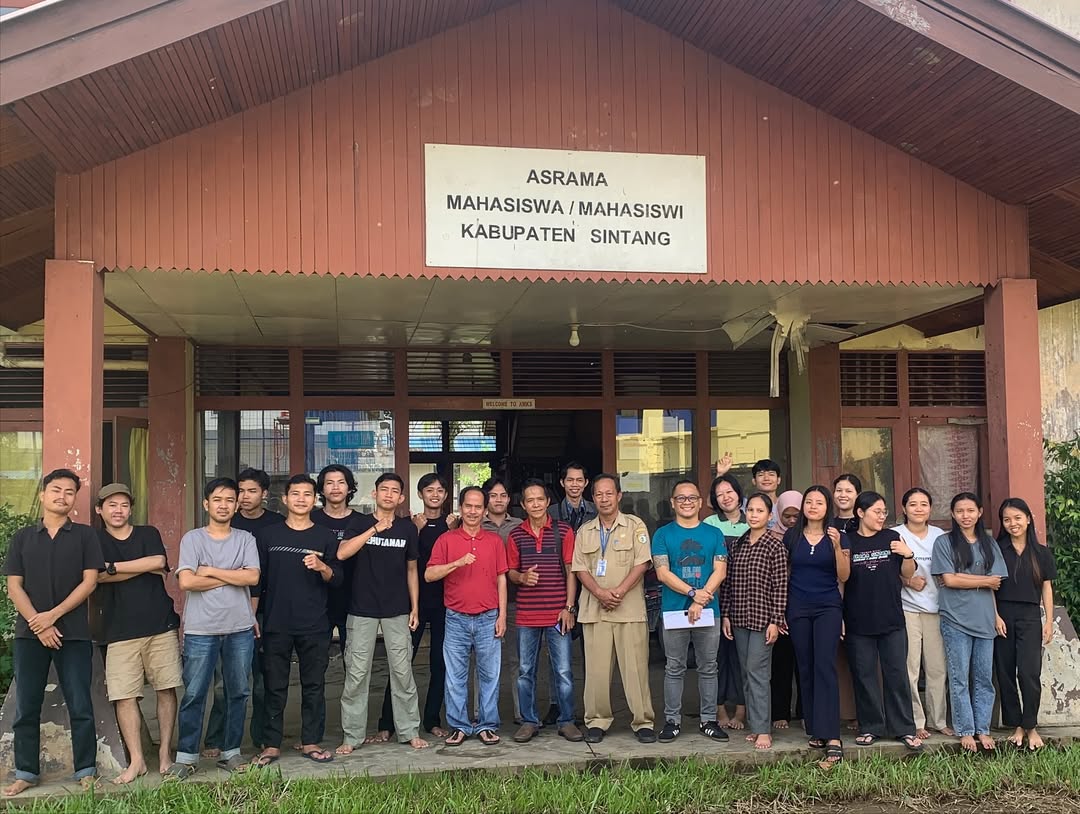 Bupati Sintang Tinjau Asrama Mahasiswa di Pontianak, Bahas Perbaikan Fasilitas