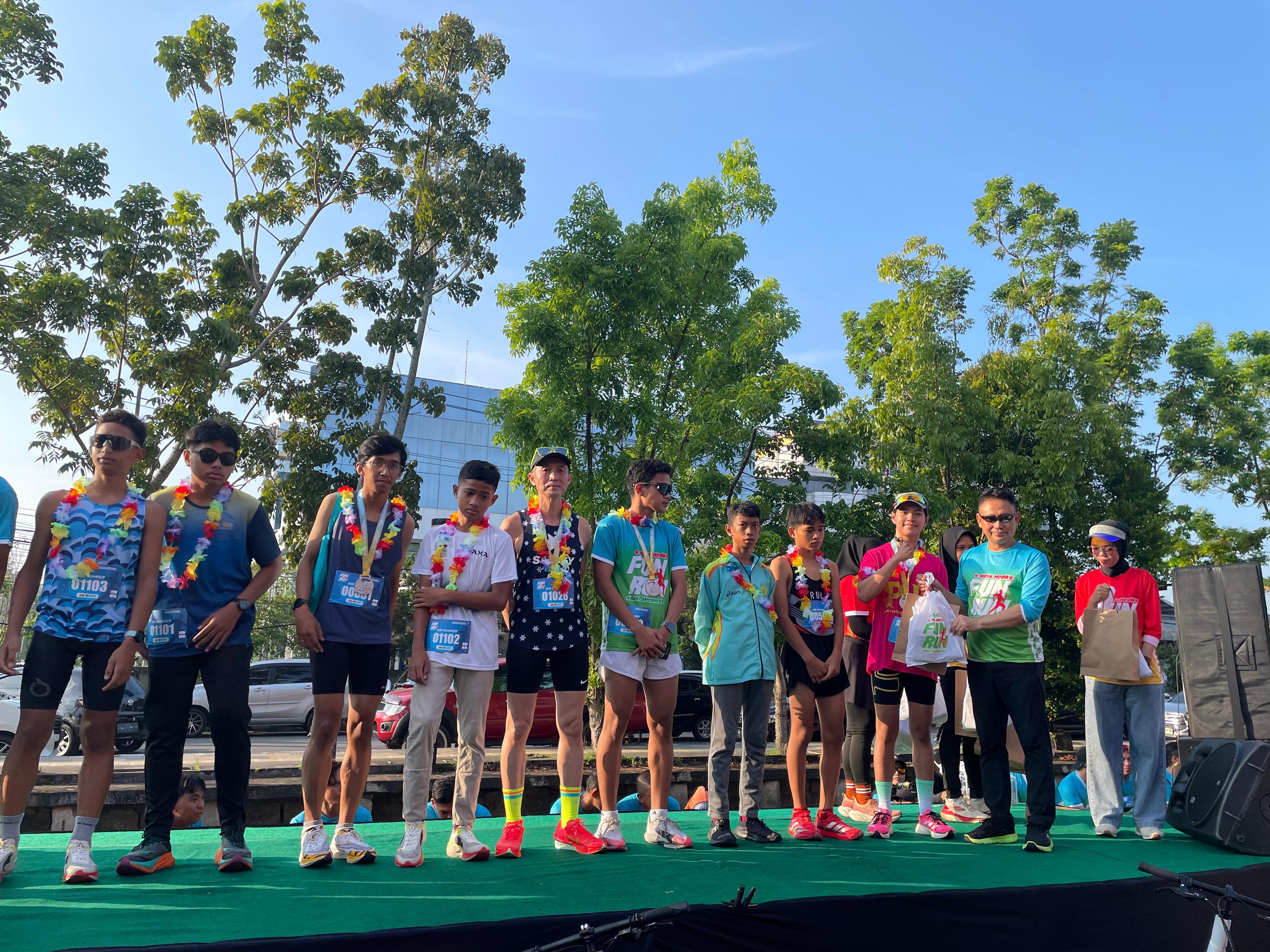 Wali Kota Edi Kamtono Dukung Fun Run Mitra Medika untuk Gaya Hidup Sehat di Pontianak