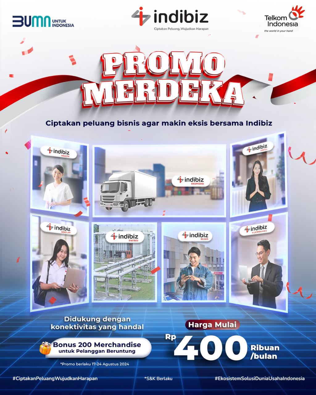 Indibiz Luncurkan Promo Merdeka, Yuk Serbu!