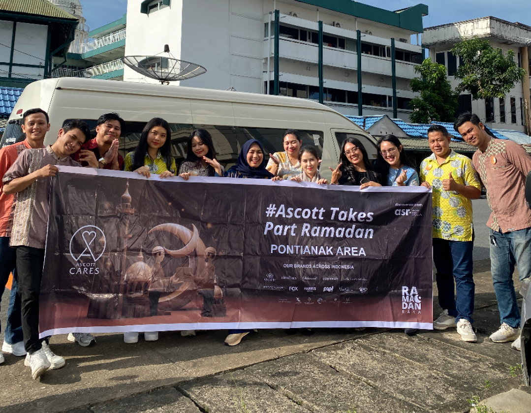 HARRIS Hotel Pontianak Gelar CSR Ascott Takes Part Ramadan 2025, Berbagi Kebahagiaan di Bulan Suci