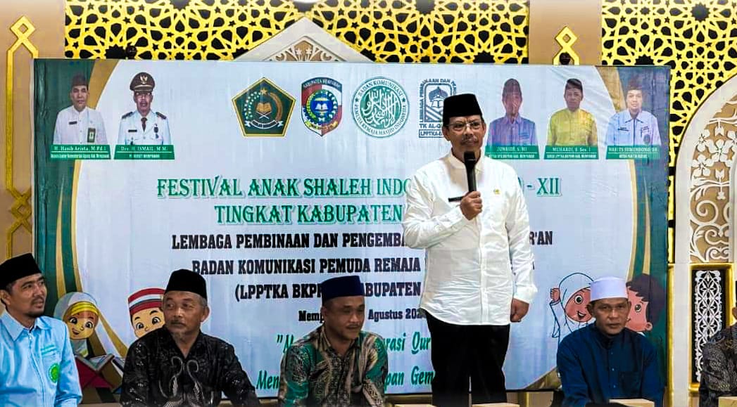 Ratusan Siswa TKA, TPA, dan TQA Mempawah Ikuti FASI ke-XII, Pj Bupati Berikan Apresiasi Talenta Anak Qurani