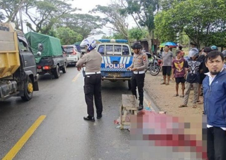 Kecelakaan Lalu Lintas di Singkawang: Seorang Pengendara Motor Tewas di Tempat