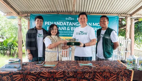 Desa Jatisari, Karawang Jadi Contoh Masa Depan Pertanian Berkelanjutan Berkat Kolaborasi Eratani dan Biokonver