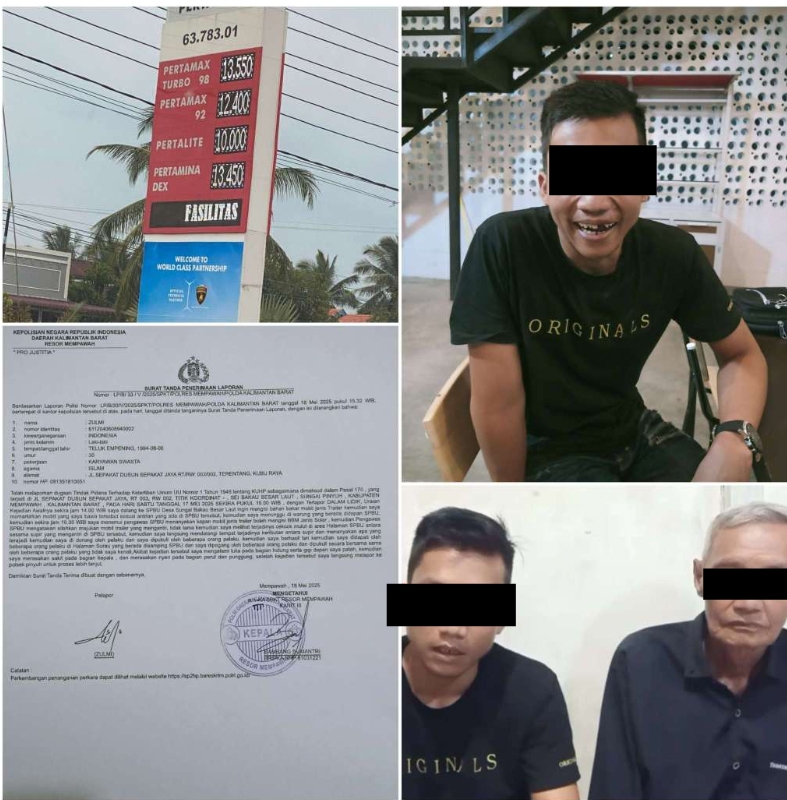 Dugaan Mafia Solar di Mempawah, Sopir Truk jadi Korban Pengeroyokan Brutal