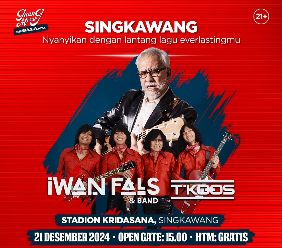 Konser Iwan Fals dan T’Koos Siap Meriahkan Kota Singkawang