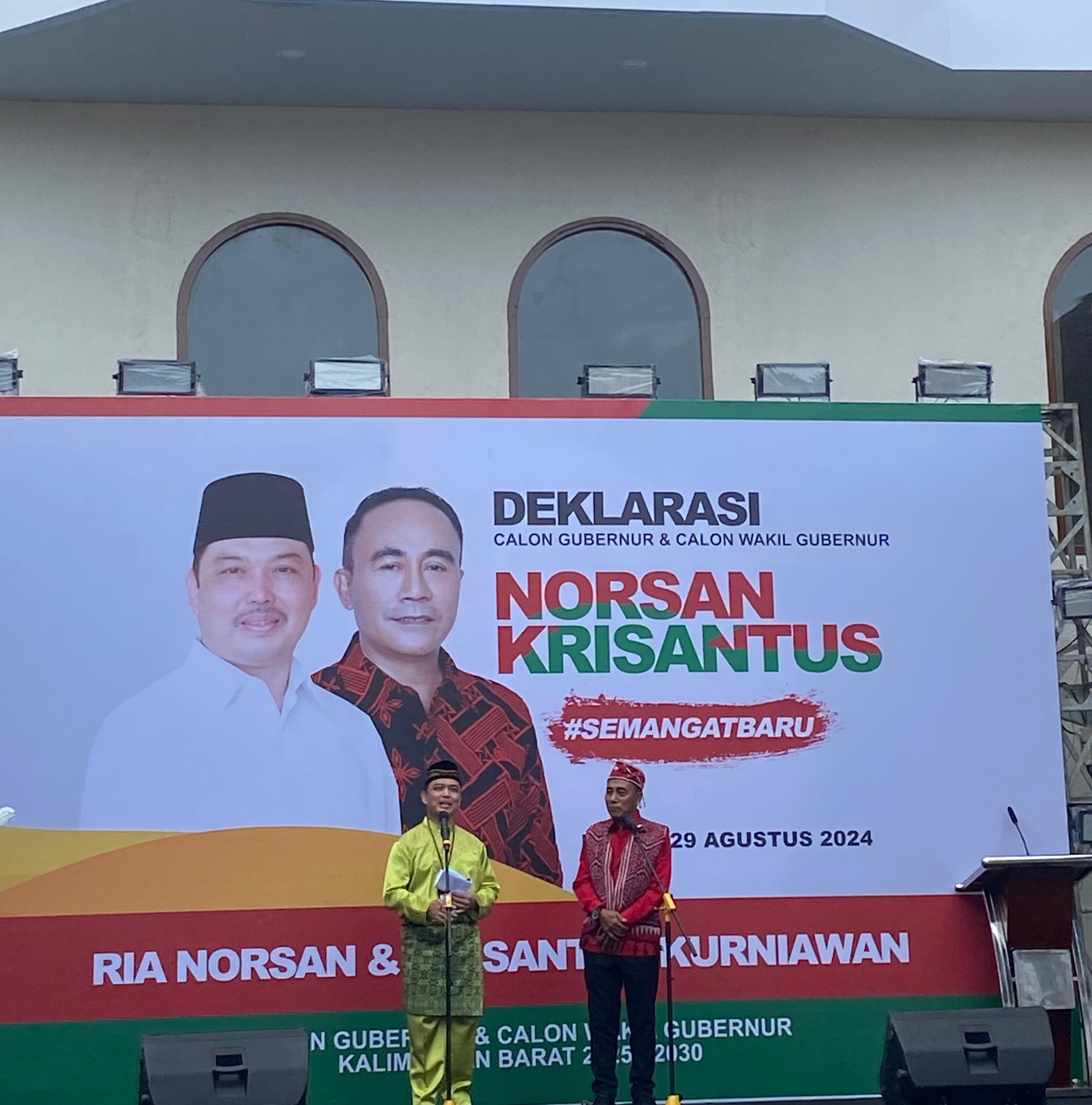 Norsan-Krisantus Prioritaskan Desa hingga UMKM, Siap Terima Saran dan Kritik Masyarakat Kalbar