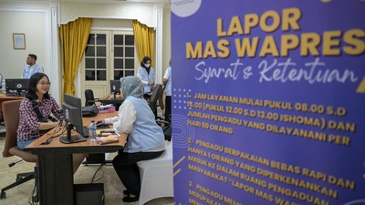 Posko Lapor Mas Wapres Dibuka di Istana Wakil Presiden: 50 Aduan Ditampung Setiap Hari