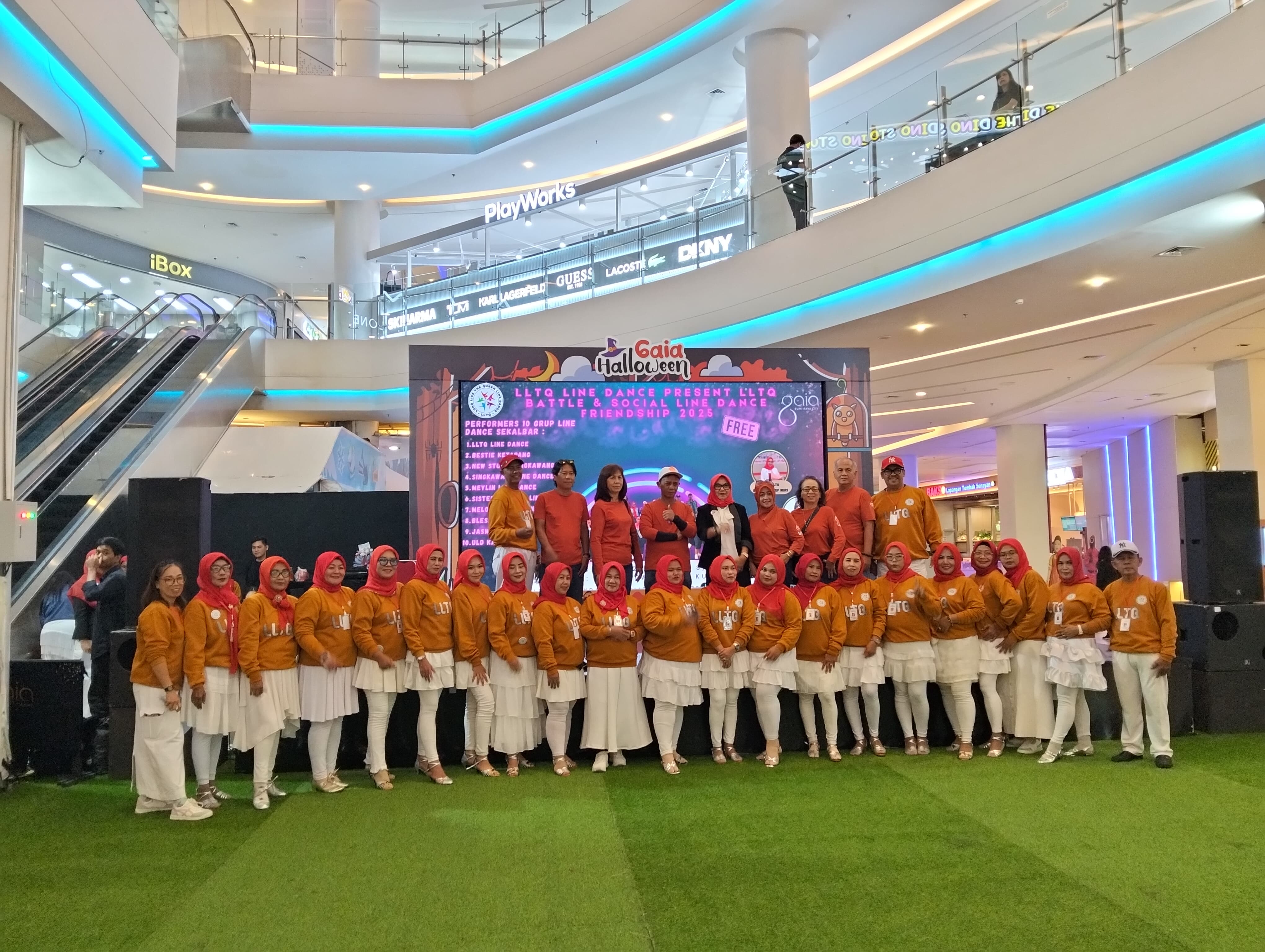 LLTQ Gelar Battle & Social Line Dance di GAIA Kubu Raya, Pererat Silaturahmi Antar Komunitas Se-Kalbar
