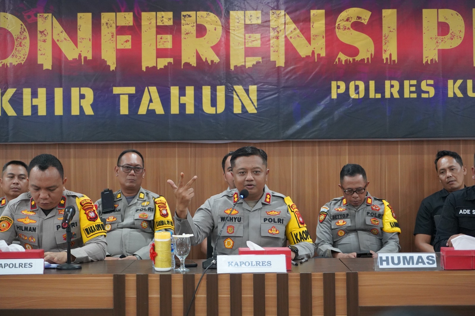 Polres Kubu Raya Refleksi Kinerja 2024: Kejahatan Naik, Penyelesaian Kasus Jadi Prioritas