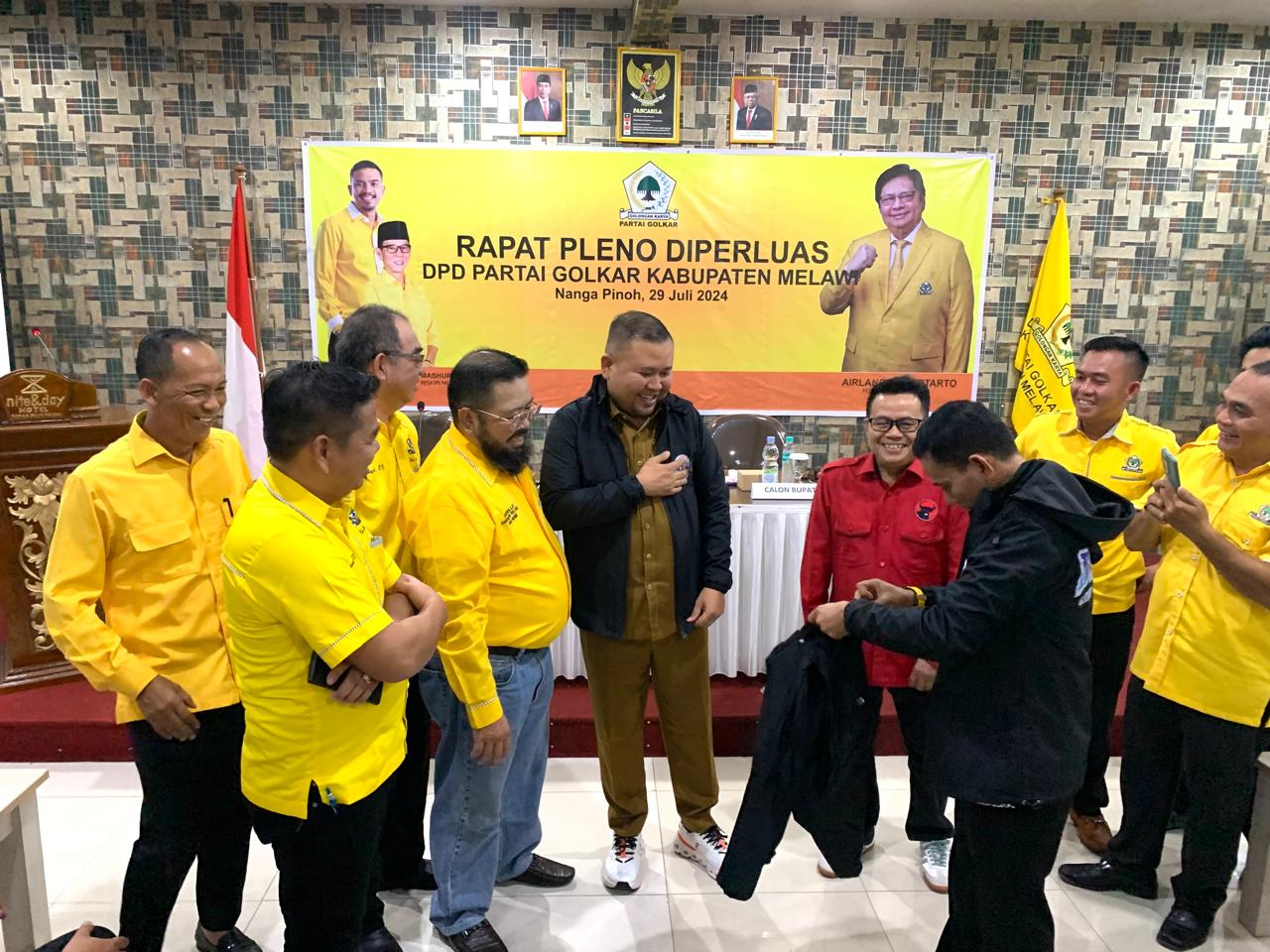 Golkar Dukung Pasangan Dadi-Malin Pilkada Melawi, Mashur Akan Tendang Kader Berani Cawe-cawe 