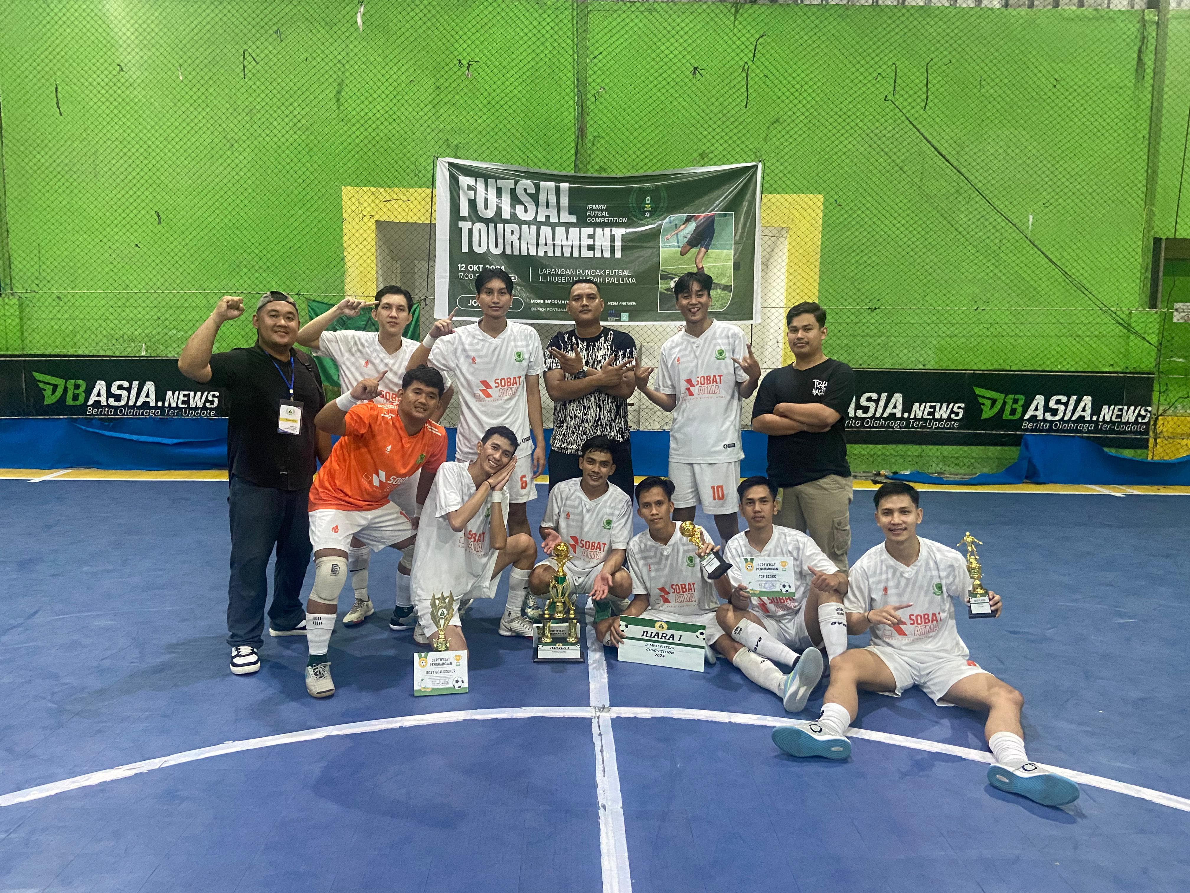 HMP Pengkadan Sukses Angkat Trofi di IPMKH Futsal Competition 2024