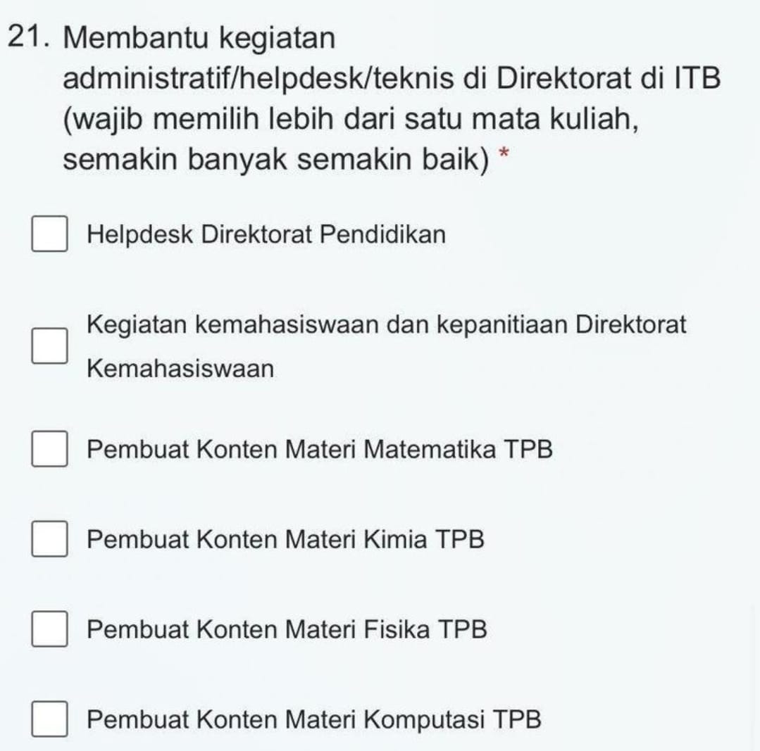 ITB Terapkan Kerja Paruh Waktu untuk Mahasiswa Penerima Beasiswa UKT, Tuai Pro dan Kontra