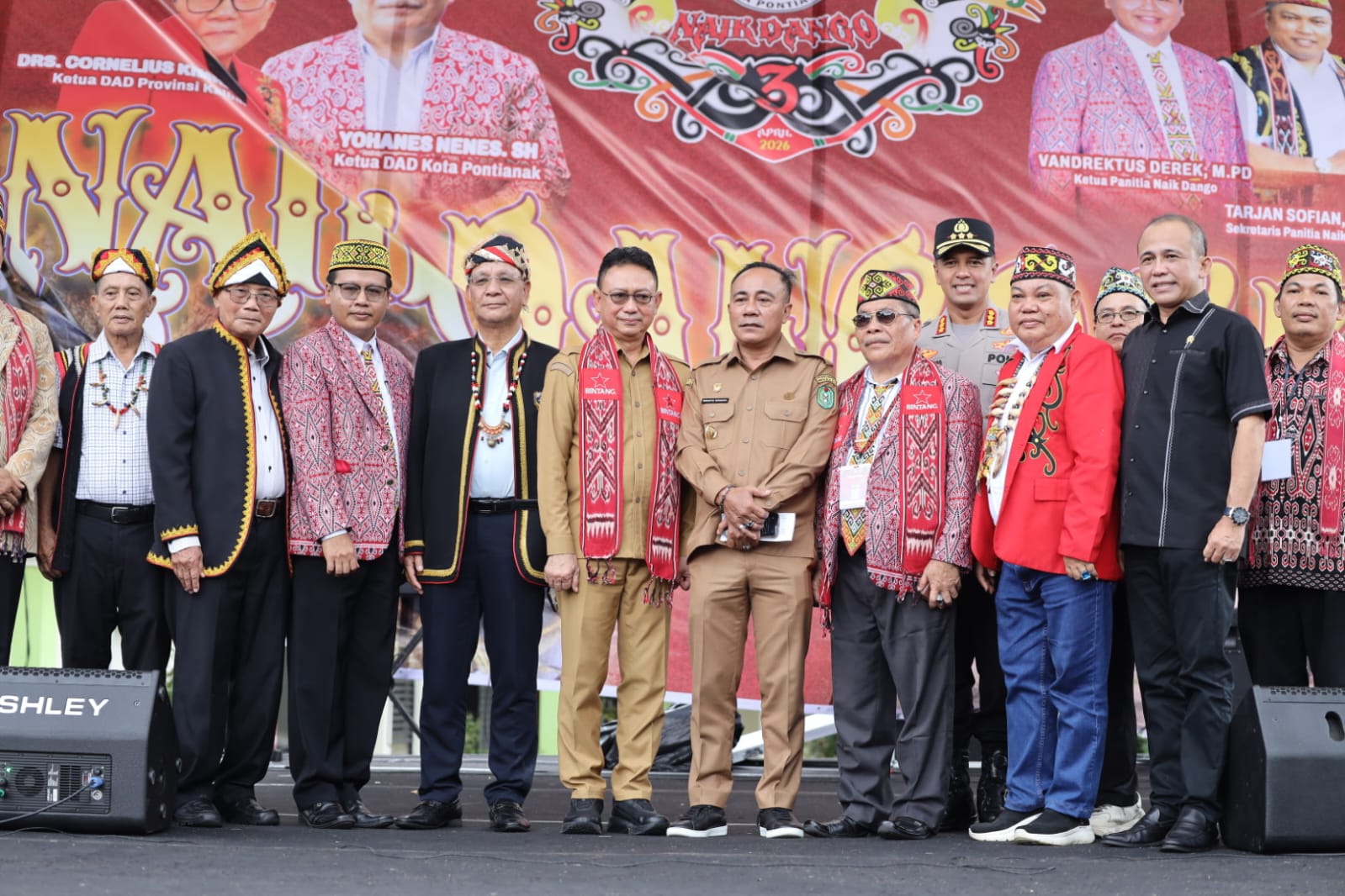 Naik Dango ke-3 Pontianak 2026 Resmi Dibuka, Lestarikan Kearifan Lokal Dayak